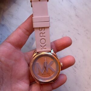 Michael Kors Blush Pink and Gold Watch